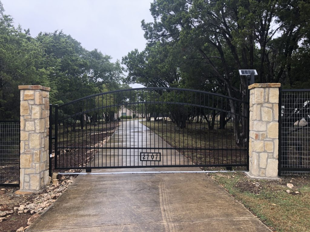 Customer Iron Automatic Gate